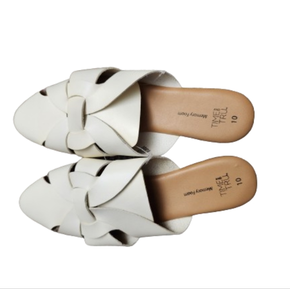 Time and Tru Women's Slip On Memory Foam Shoes Sz. 10